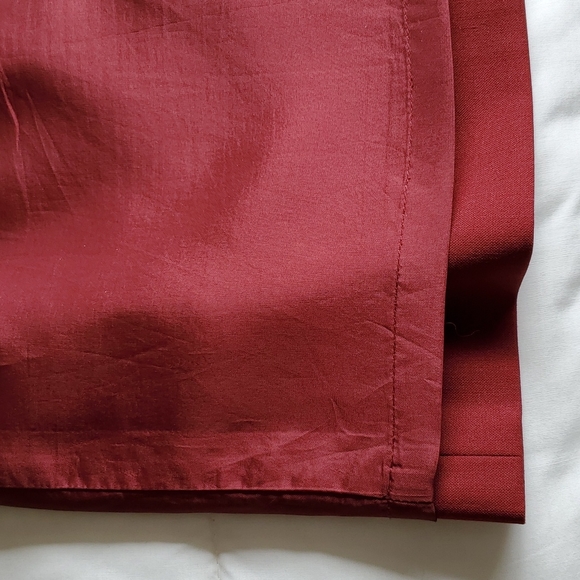 COPY - TALBOTS Burgundy Pencil Skirt Petite - Picture 4 of 7